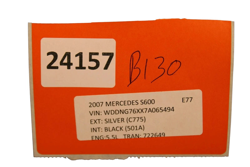 Load image into Gallery viewer, 07-09 Mercedes S600 W221 Left Driver Side Seat Belt Seatbelt Black OEM
