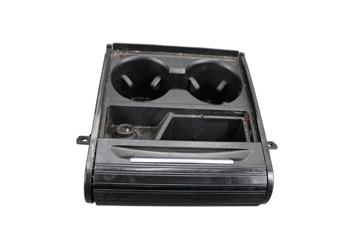 14-18 BMW X5 Front Center Console Cup Holder Compartment W/ Ash Tray Black OEM