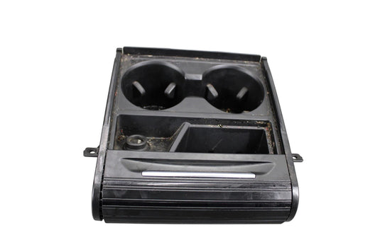 14-18 BMW X5 Front Center Console Cup Holder Compartment W/ Ash Tray Black OEM