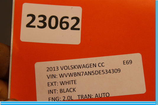 14-17 Volkswagen CC Engine Motor Alternator Generator Oem