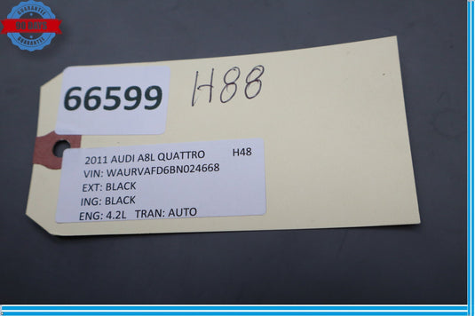 11-18 Audi A8 A8L Quattro Front Left Driver Seat Air Pump 4H0881073AC Oem