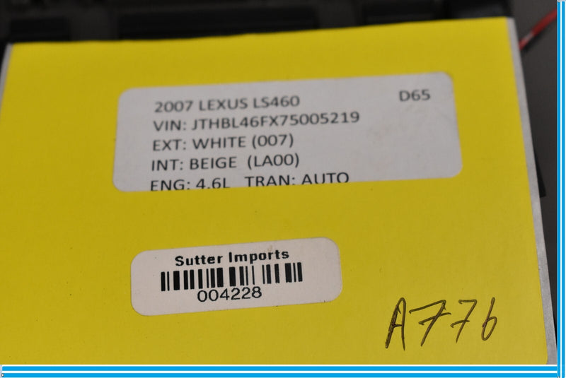 Load image into Gallery viewer, 07-12 Lexus LS460 Front Left Driver Side Dash A/c Air Vent Grille Oem
