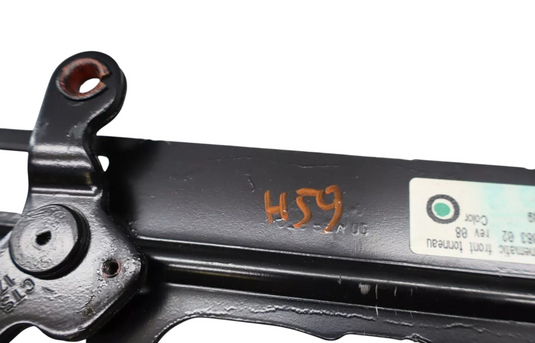 04-09 Cadillac XLR Convertible Hard Top Flap Black 88956627 Oem