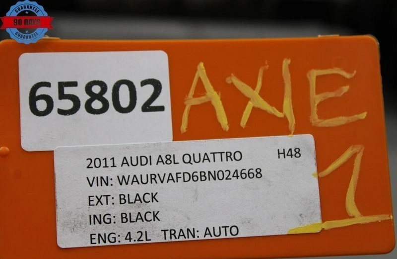 Load image into Gallery viewer, 11-18 Audi A8 Quattro Front Left Driver Side CV Axle Drive Shaft 4H0407271H Oem
