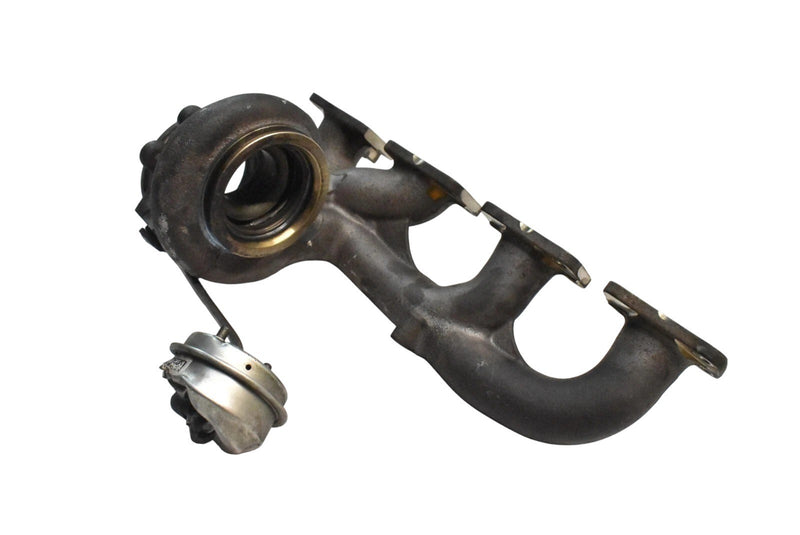 Load image into Gallery viewer, 14-17 Maserati Quattroporte Front Left Turbocharger Exhaust Manifold Oem
