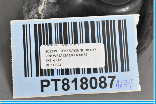 11-17 Porsche Cayenne Fuel Tank Pocket Filler Cover Gasket Seal 7P0809933 Oem