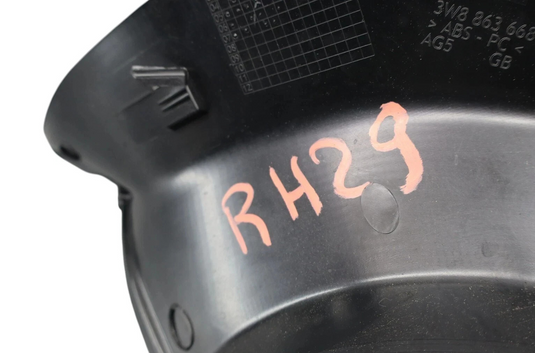 03-10 Bentley Continental GT Coupe Rear Right Side Trunk Cover Trim Panel Oem