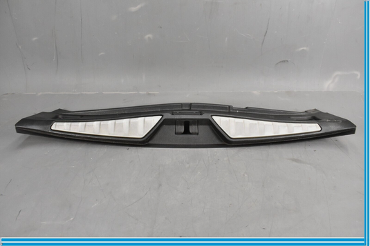 14-20 Maserati Quattroporte Rear Trunk Sill Scuff Plate Black 670013681 Oem
