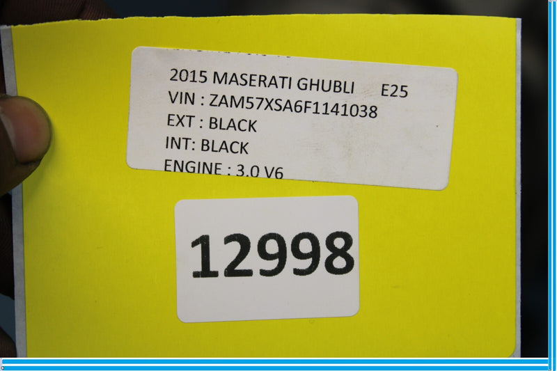 Load image into Gallery viewer, Automatic Transmission 3.0L 2015 MASERATI GHIBLI RWD REAR WHEEL DRIVE
