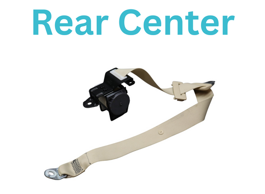07-13 Lexus LS460 Rear Centre Middle Safety Seat Belt Seatbelt Retractor Oem