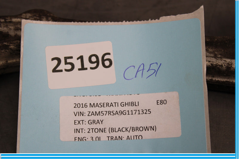 Load image into Gallery viewer, 14-17 Maserati Ghibli Rear Left Driver Side Upper Suspension Control Arm Oem
