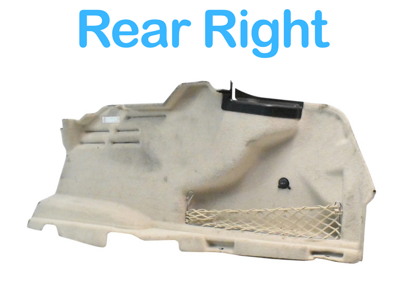 Load image into Gallery viewer, 14-20 Maserati Quattroporte Rear Right Side Trunk Lid Carpet Cover Trim Oem
