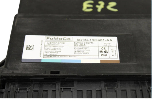 07-15 Jaguar X150 XK XF XKR Keyless Entry Module Unit 8G9N19G481AA OEM