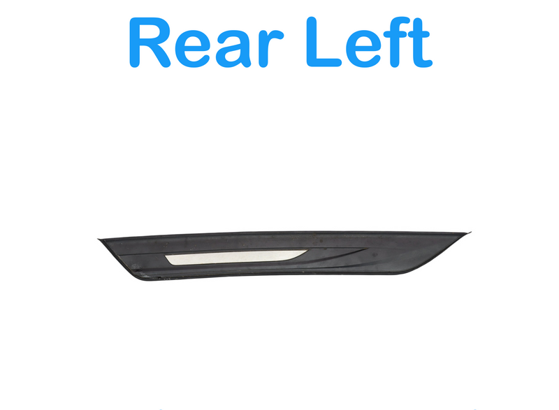 Load image into Gallery viewer, 11-16 BMW 528i 535i xDrive Rear Left Driver Door Sill Scuff Plate Trim Panel Oem
