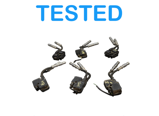 98-03 Mercedes W208 CLK430 Engine Start Ignition Coil 0001587303 Set of 6 Oem