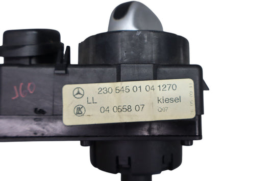 03-12 Mercedes R230 SL500 SL65 AMG Front Headlight Control Switch Black Oem