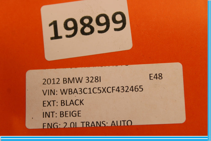 Load image into Gallery viewer, 12-16 BMW F30 328i 335i Rear Trunk Loading Sill Scuff Trim Panel Cover Oem
