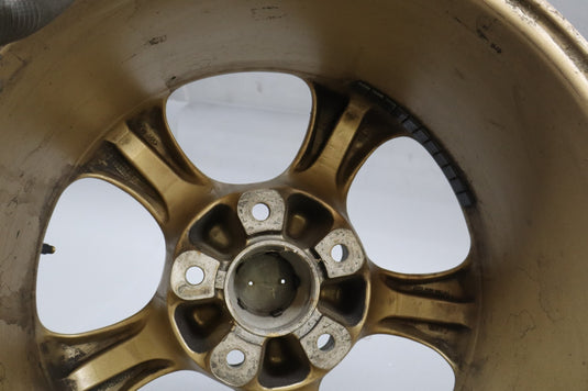 01-02 Porsche Boxster 986 Rear Alloy Wheel Rim Disc 17x8.5 17" R17 Silver Oem