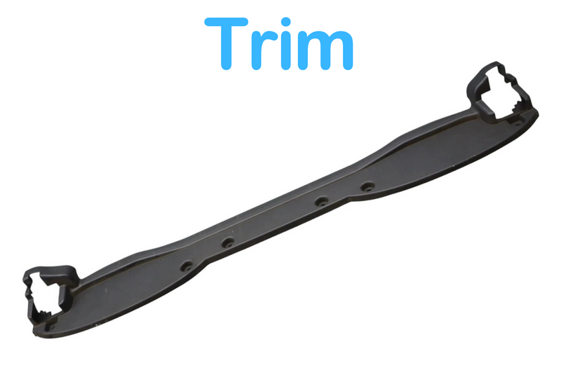 Load image into Gallery viewer, 04-09 Mercedes W209 CLK500 CLK55 AMG Trunk Convertible Roof Trim A2096900276 OEM
