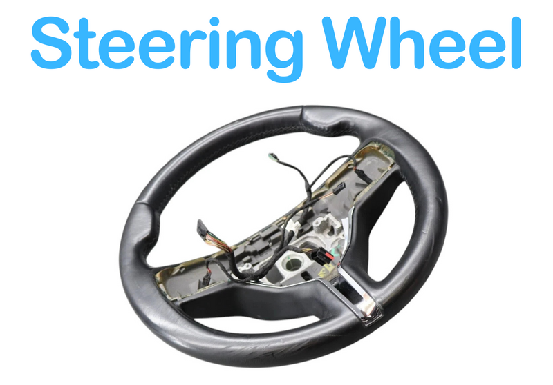 Load image into Gallery viewer, 14-20 Maserati Ghibli S M156 Driver Power Steering Wheel Leather 06700116670 Oem
