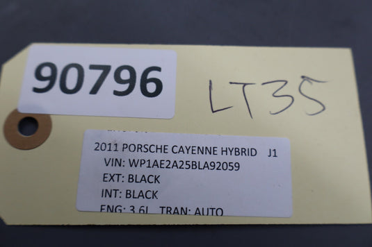11-14 Porsche Cayenne Front Lower Bumper Valance Diffuser Spoiler Cover Oem