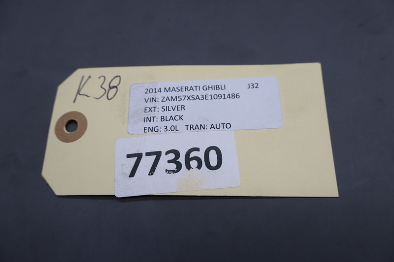 Load image into Gallery viewer, 14-17 Maserati Ghibli Engine Motor Throttle Valve Body Sensor 0280750003 Oem
