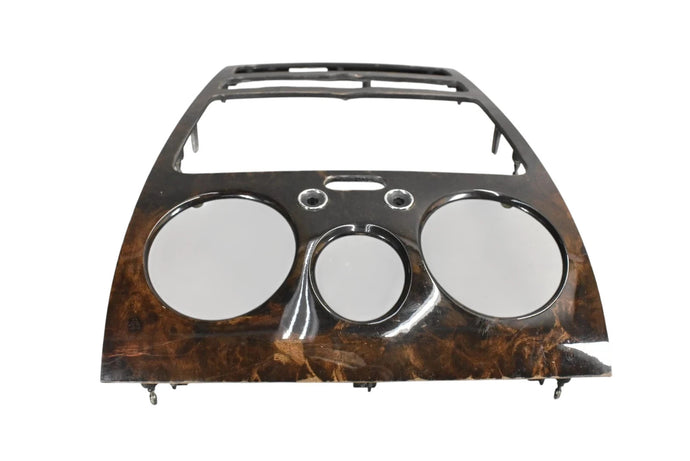03-12 Bentley Continental GT GTC Center Dashboard Instrument Panel Wood Oem