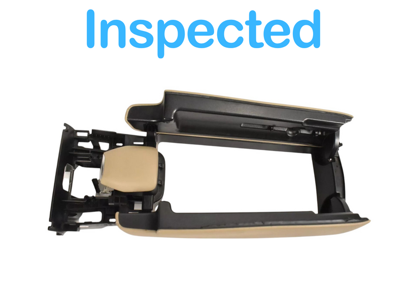 Load image into Gallery viewer, 10-13 Mercedes W218 CLS550 Center Console Armrest Arm Rest Cover Beige Oem
