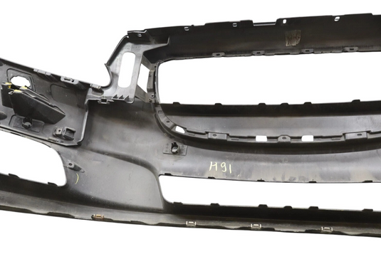 10-15 Jaguar X351 XJL XJ XJR Front Bumper Cover Panel Black AW9317B971BA OEM