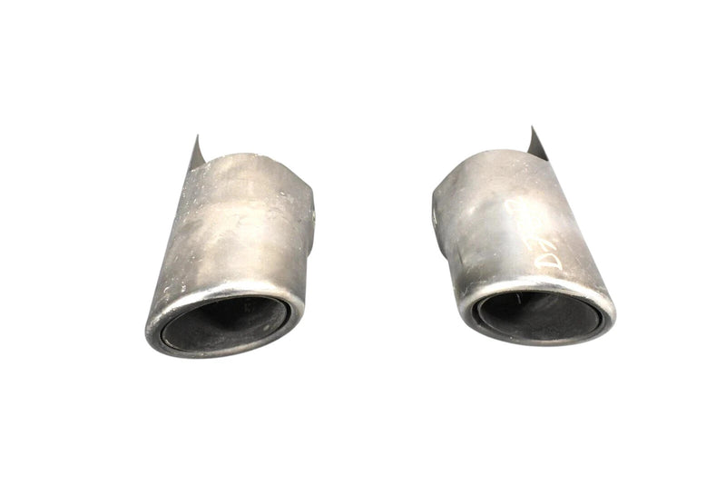 Load image into Gallery viewer, 04-06 Jaguar XJ8 XJR X358 Rear Right And Left Side Exhaust Muffler Tip Set Oem
