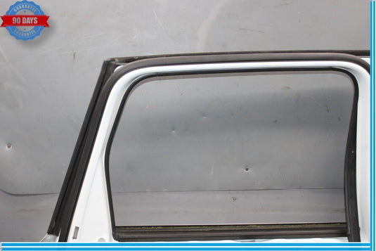 11-18 Porsche Cayenne 958 Rear Left Driver Side Door Shell White Oem