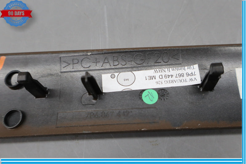 Load image into Gallery viewer, 11-17 Volkswagen Touareg Rear Left Driver Side Door Panel Trim Molding Oem
