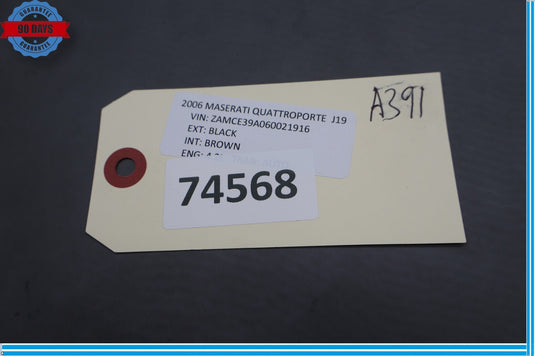 03-13 Maserati Quattroporte M139 Left Driver Side Dash Board Trim Panel Oem
