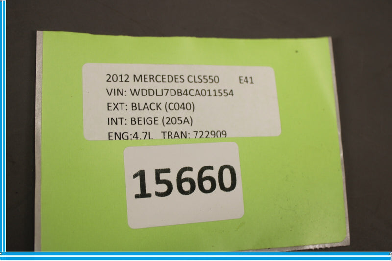 Load image into Gallery viewer, 12-18 Mercedes CLS550 W218 Rear Center Console Armrest Storage Wood Assembly Oem
