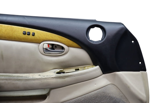 02-10 Lexus SC430 Front Left Driver Side Interior Door Panel Trim Cover Oem