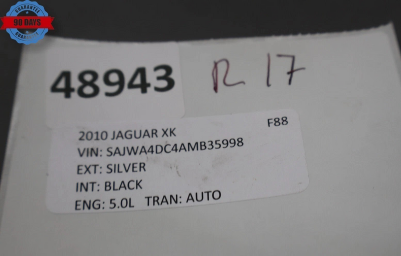 Load image into Gallery viewer, 07-15 Jaguar X150 XK XKR Front Left Side Exterior Door Handle 3N53224N03AC Oem
