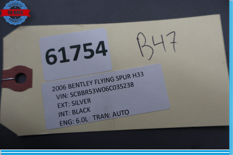 Load image into Gallery viewer, 06-12 Bentley Continental Flying Spur Front Right Door Lock Latch Keyless Go Oem
