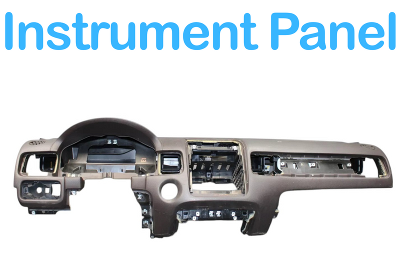 Load image into Gallery viewer, 11-17 Volkswagen Touareg Front Dash Board Instrument Panel Black 7P1819633A OEM
