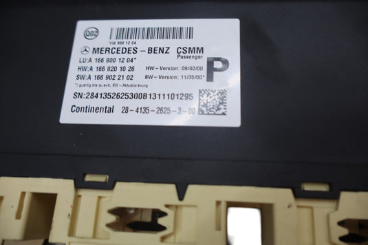 13-16 Mercedes GL450 GL550 X166 Front Right Side Seat Control Module Unit Oem