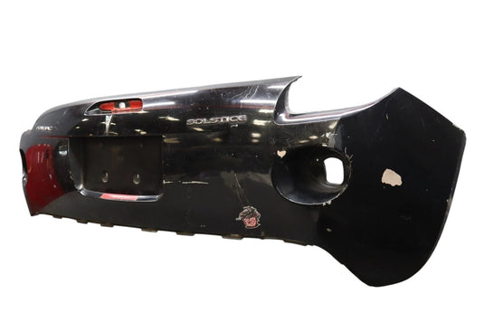 06-09 Pontiac Solstice Rear Lower Bumper Cover Assembly Trim Panel Black OEM