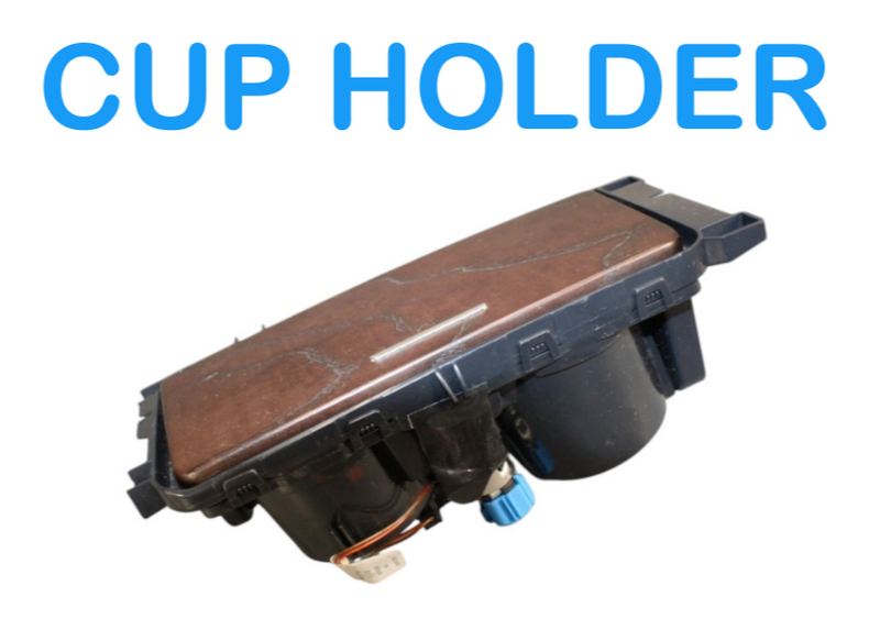 Load image into Gallery viewer, 14-17 Maserati Ghibli S Front Center Console Wood Cup Holder 105088681 OEM
