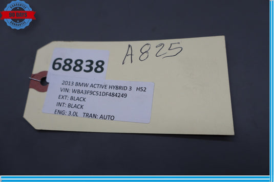 12-19 BMW 328i Active Hybrid 3 Rear Right Outer B Pillar Finisher Trim Oem
