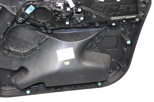 17-20 Jaguar F-Pace Front Left Driver Interior Door Trim Panel W/ Speaker Oem