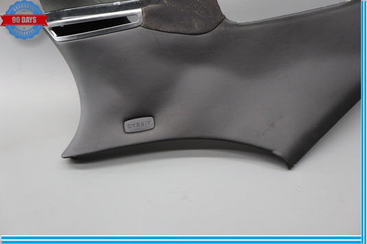 06-12 Bentley Continental Flying Spur Rear Left C Pillar Cover Trim Panel Oem