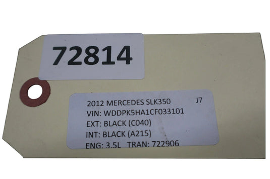 12-20 Mercedes R172 SLK350 Rear Right Passenger Side Shock Strut Absorber OEM