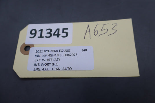 09-14 Hyundai Equus TPMS Tire Pressure Monitoring Control Module Unit ECU Oem