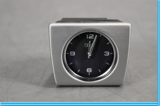 11-18 Audi A8 Front Dash Instrument Cluster Switch Clock Silver Oem