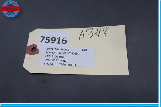 97-06 Jaguar X100 XK8 XKR Rear Trunk Fuse Box Relay Cover Lid GJA3892AA Oem