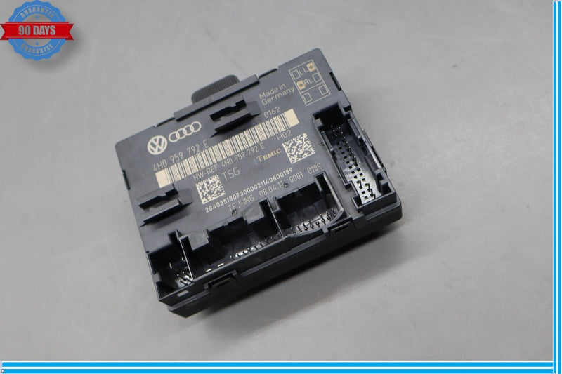 Load image into Gallery viewer, 11-12 Audi A8 Quattro S8 Front Right Passenger Side Door Control Module Unit Oem
