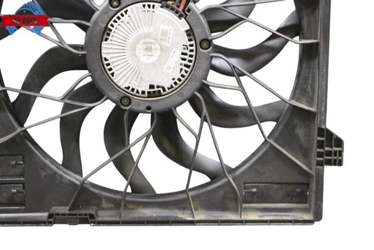 13-16 Mercedes X166 GL550 GL450 Engine Motor Radiator Cooling Fan Assembly Oem